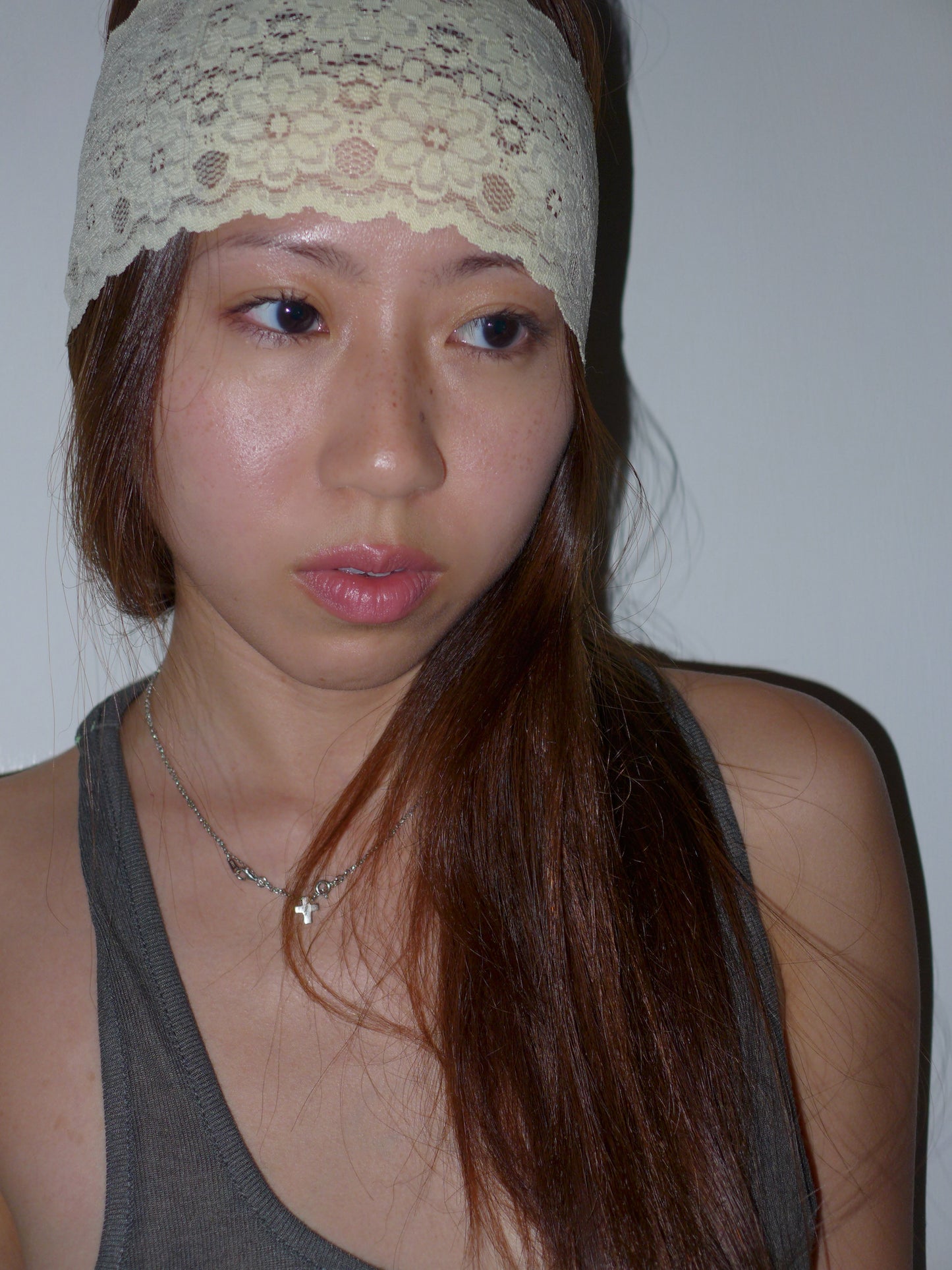 lace headband(ivory)