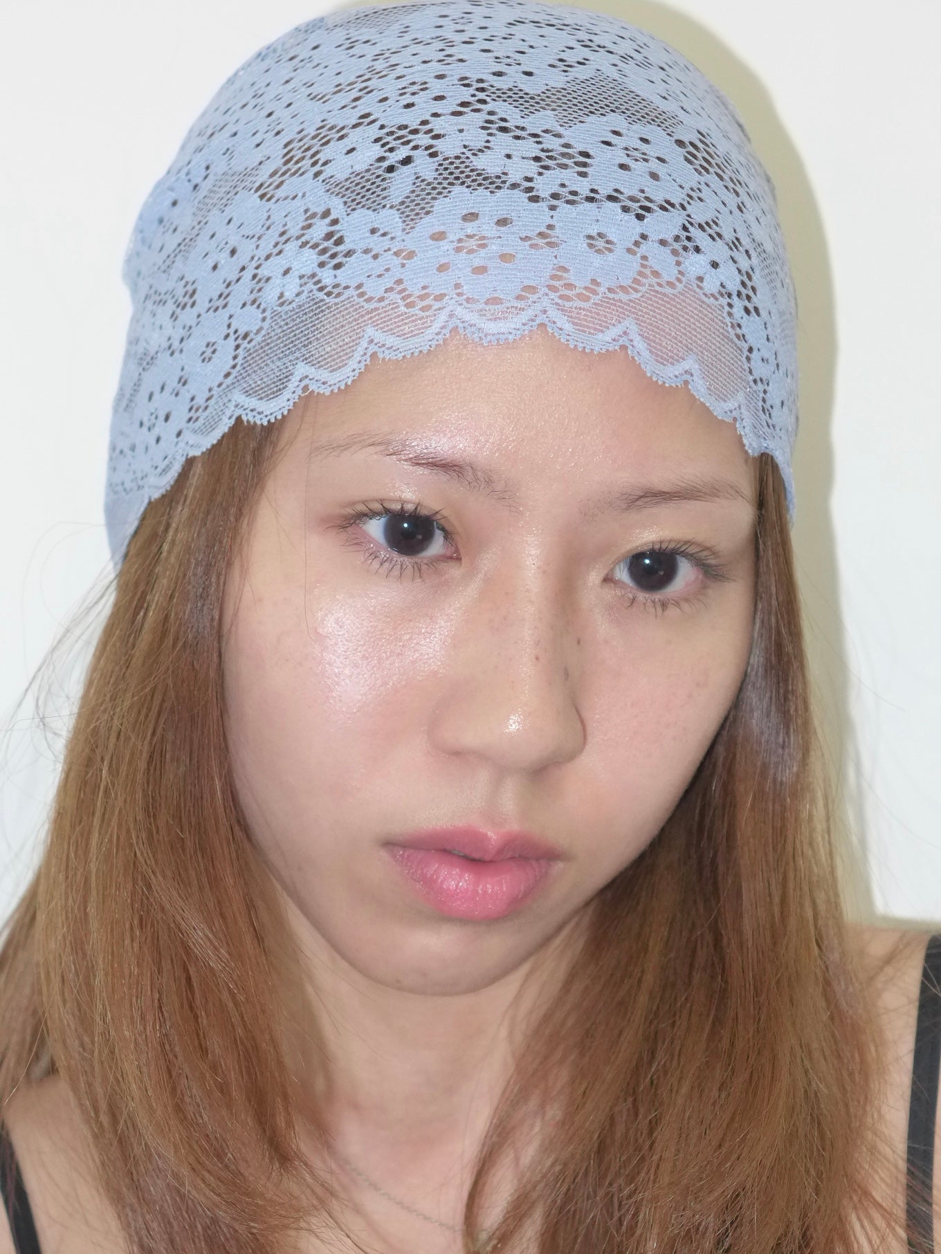 lace headband(ash)