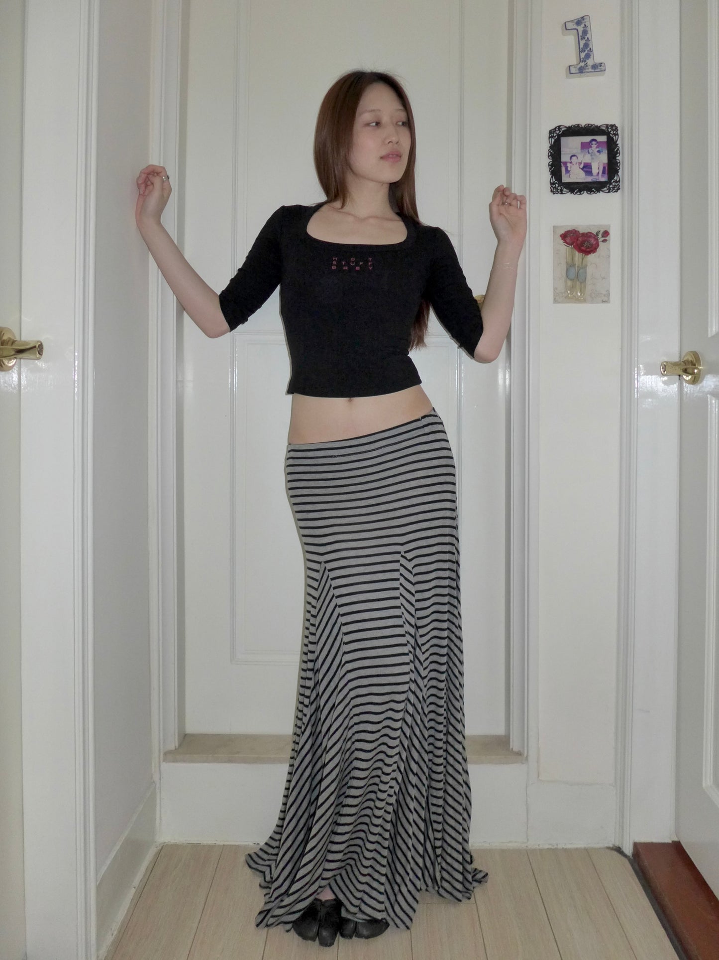 serina top(black)