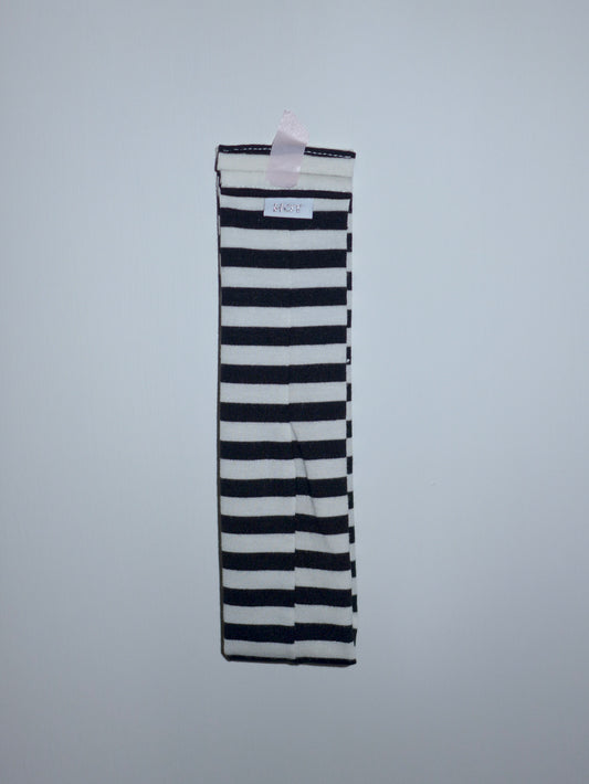 striped headband(B&W)