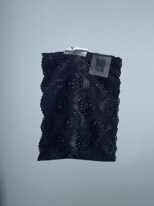 lace headband(deep blue)