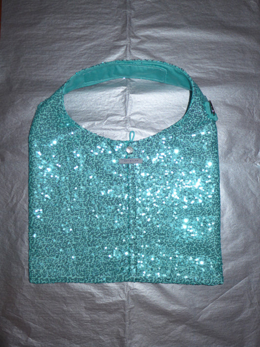 lucy bag(tiffany blue sequin)