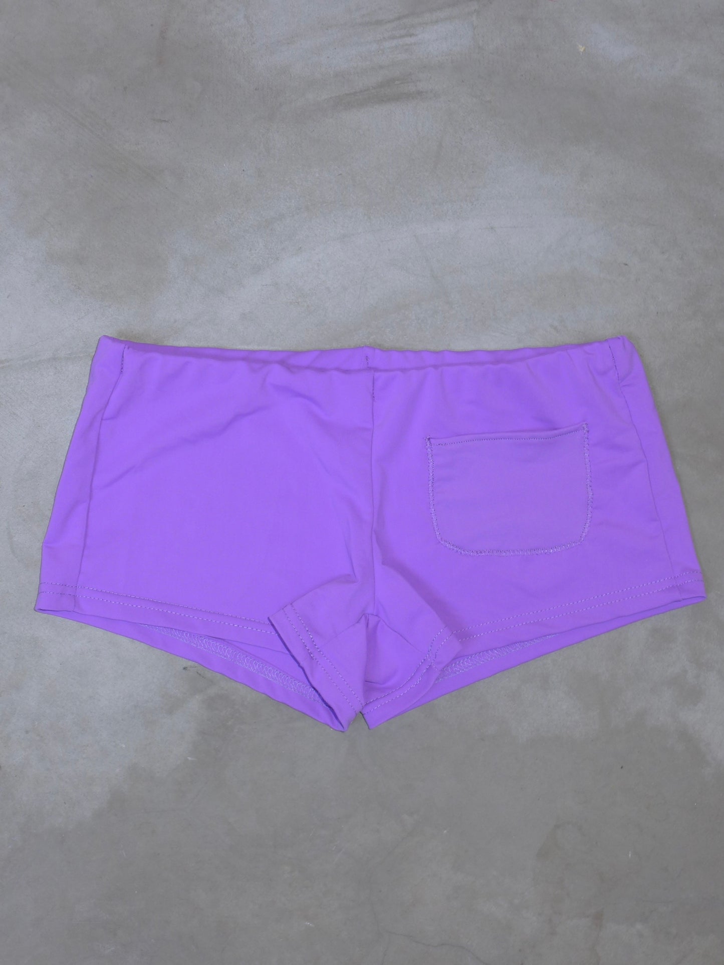 pocket mini swim shorts(violet)