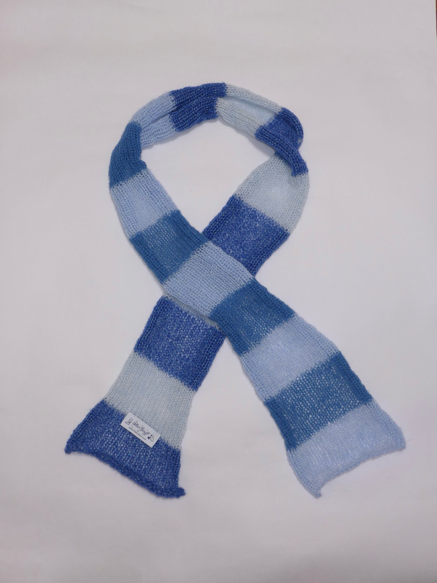 ocean blue scarf