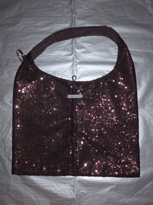 lucy bag(brown sequin)