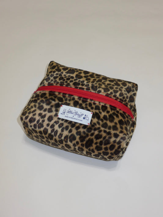 cheetah makeup bag