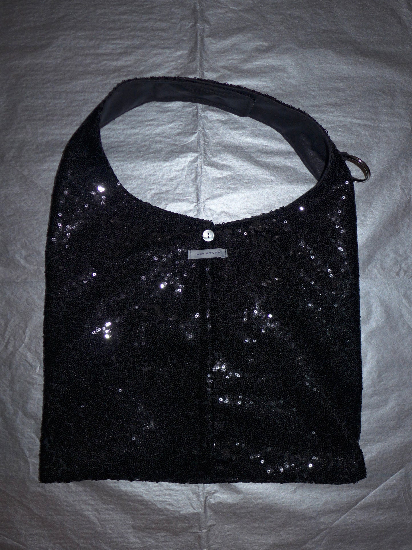 lucy bag(black sequin)