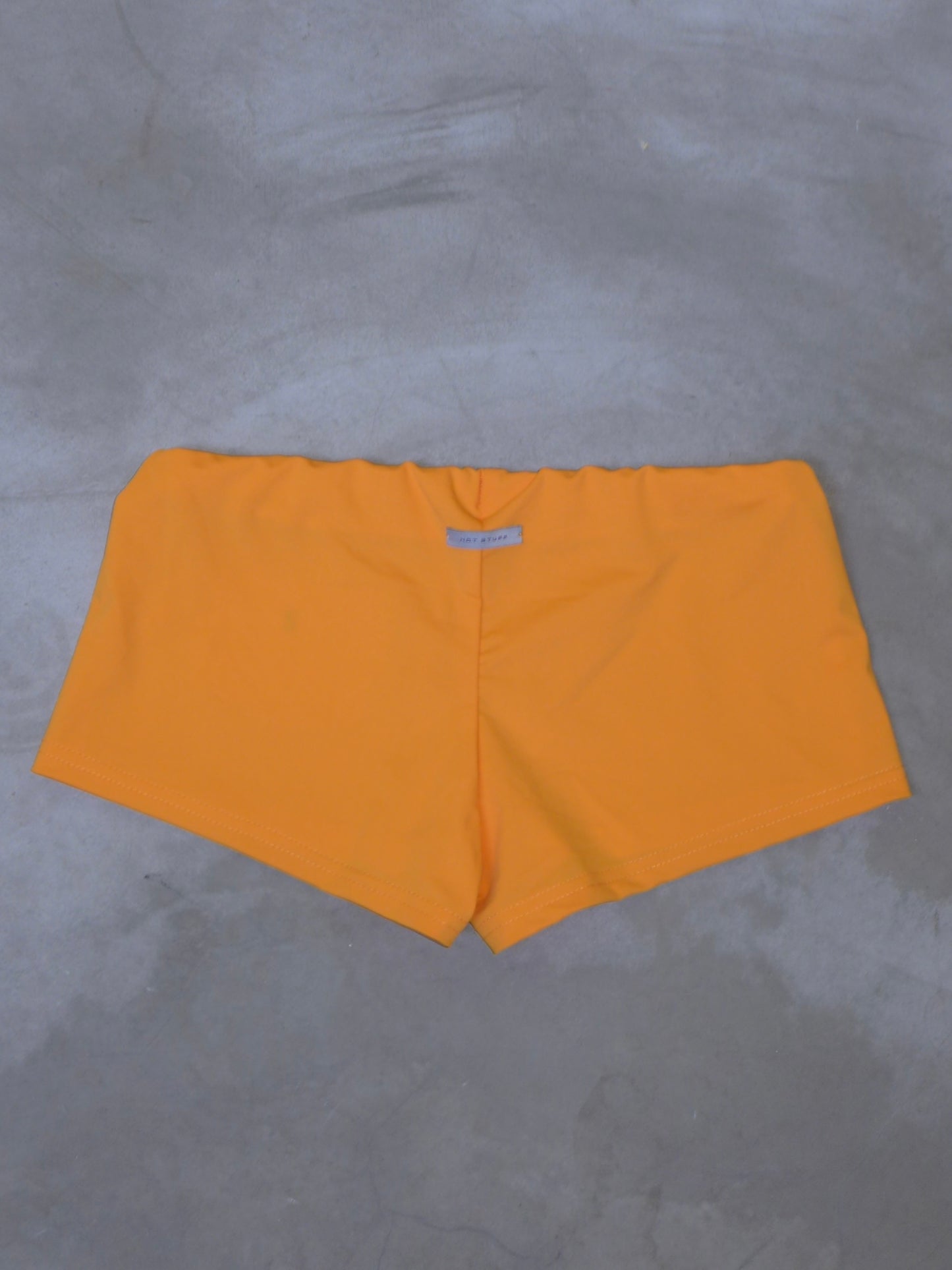 pocket mini swim shorts(orange)