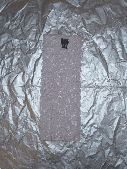 lace headband(grey)