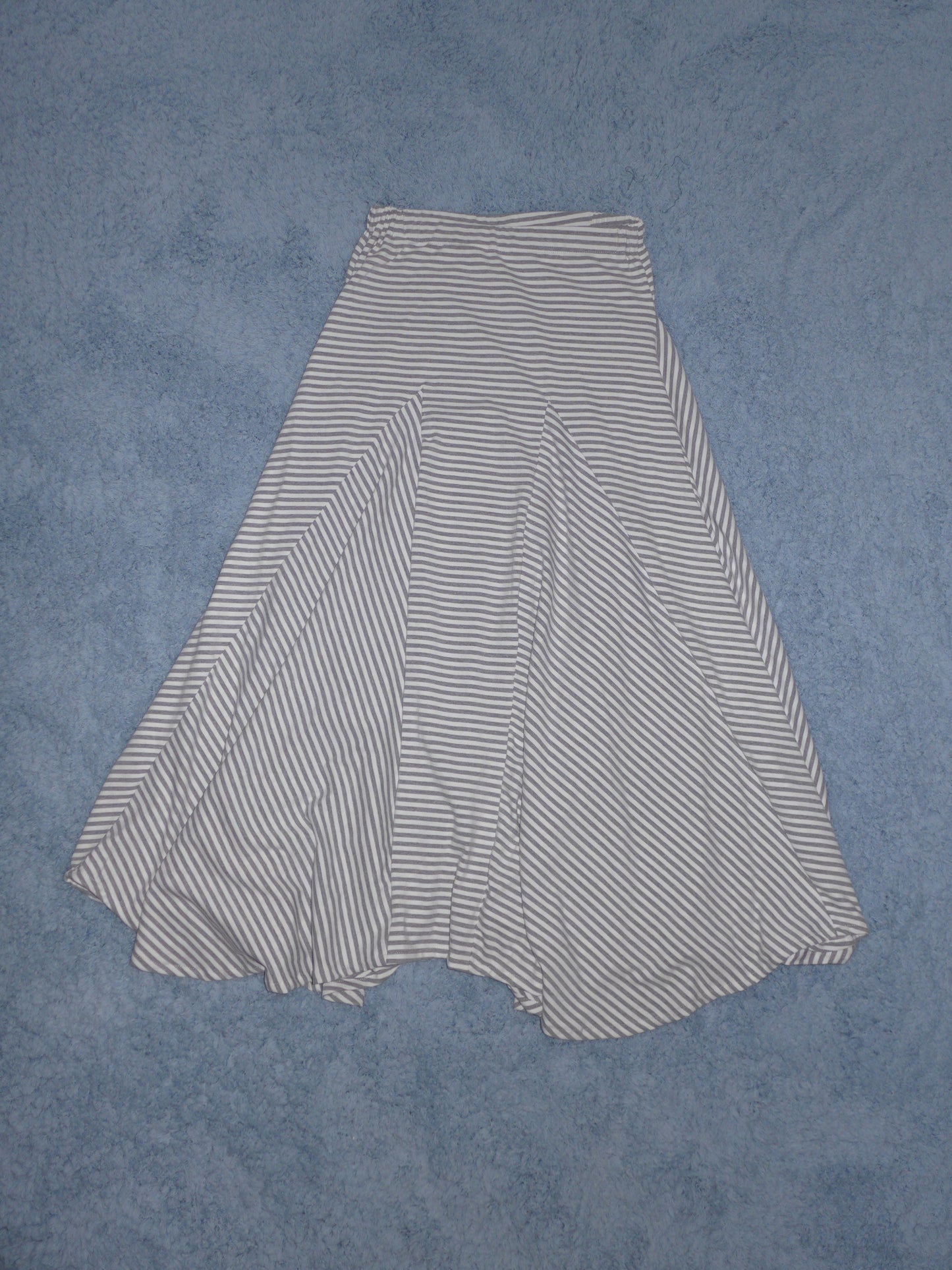 riley striped skirt(grey)