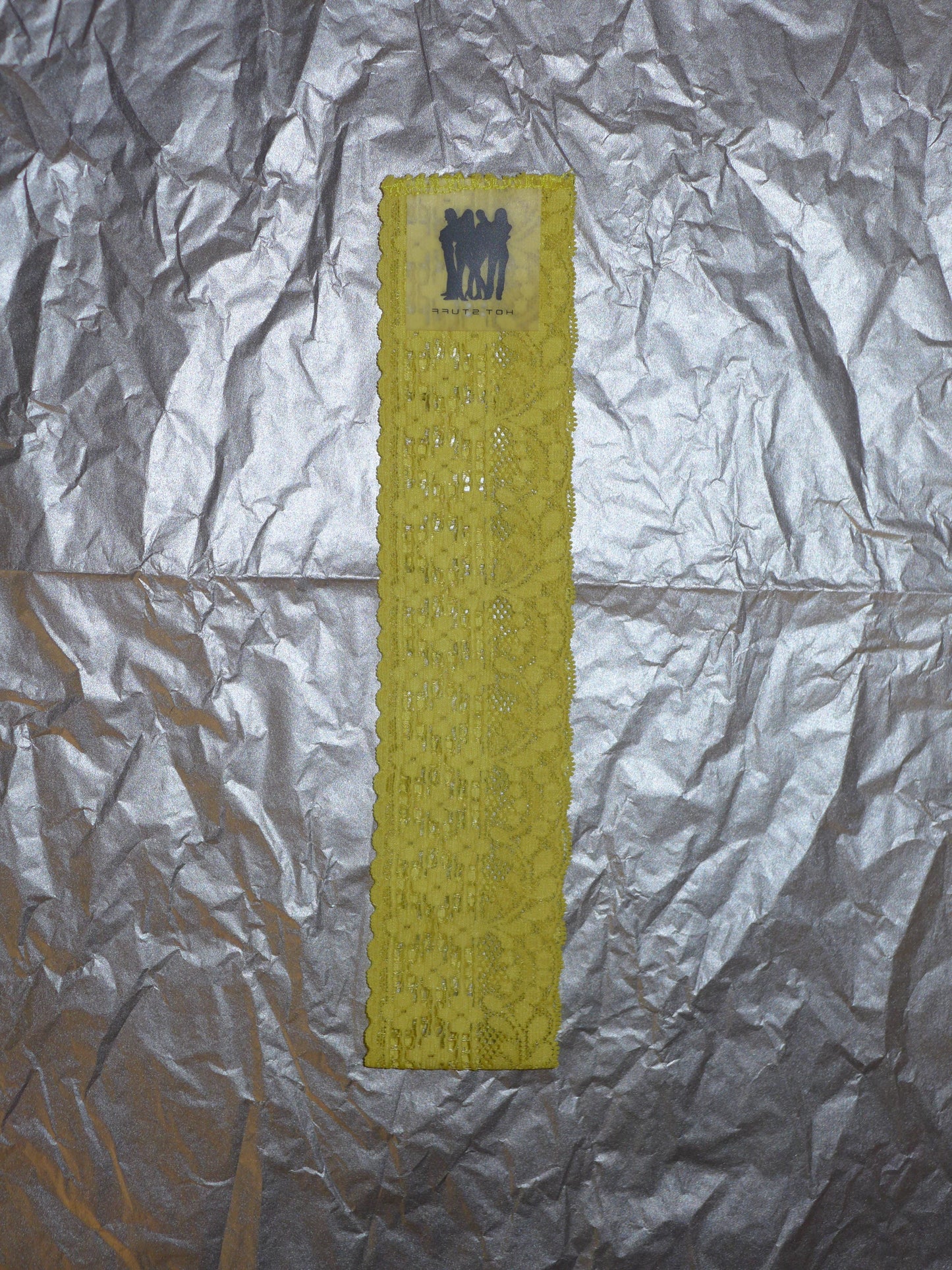 lace headband(mustard yellow)