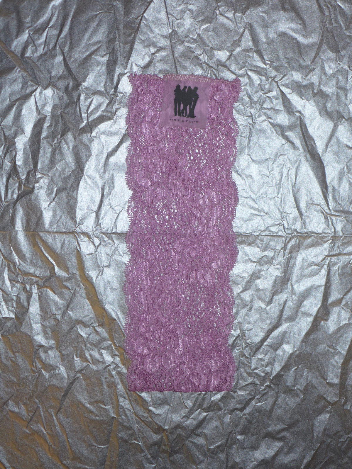 lace headband(lavender rose)
