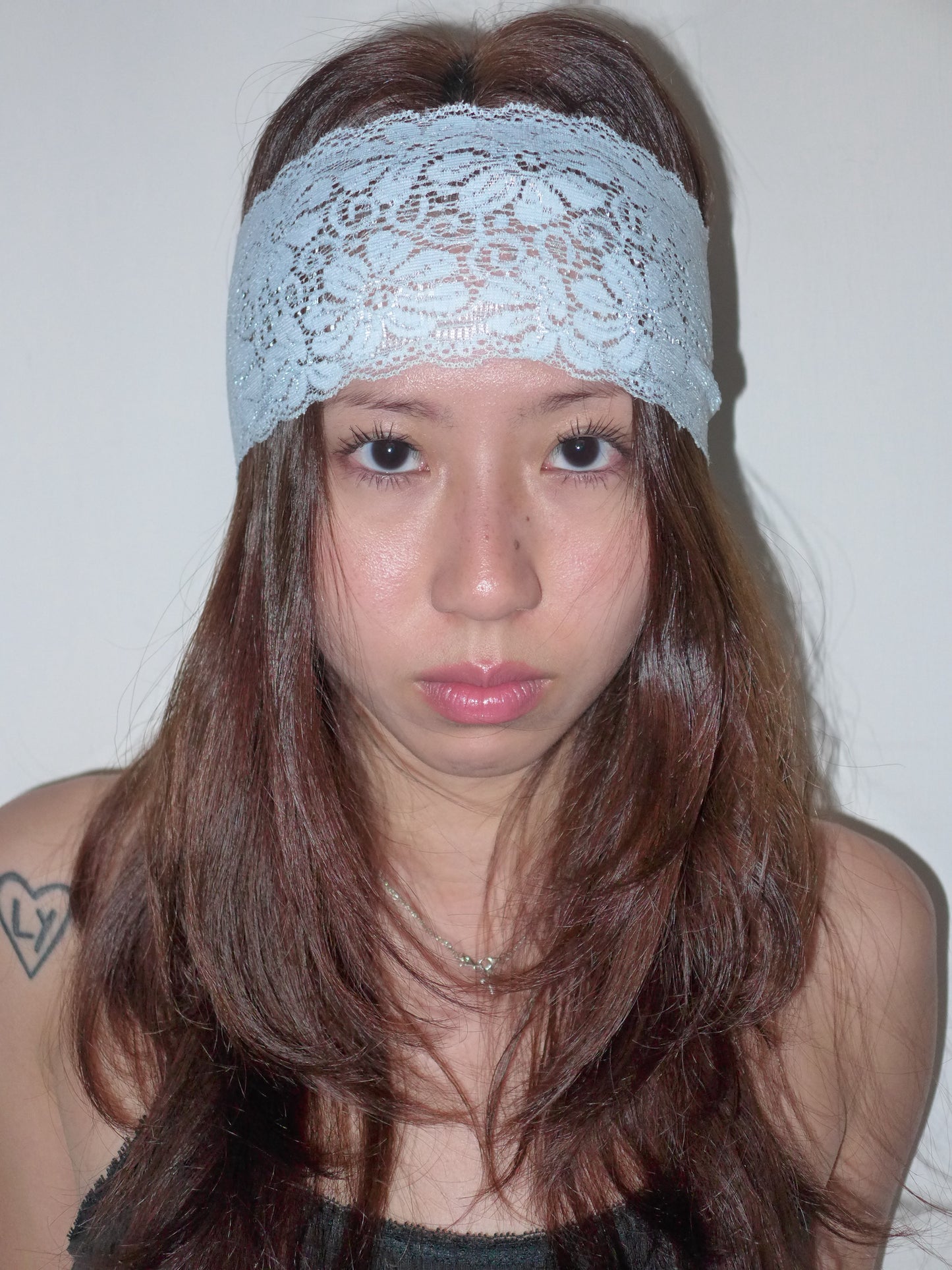lace headband(bb blue)