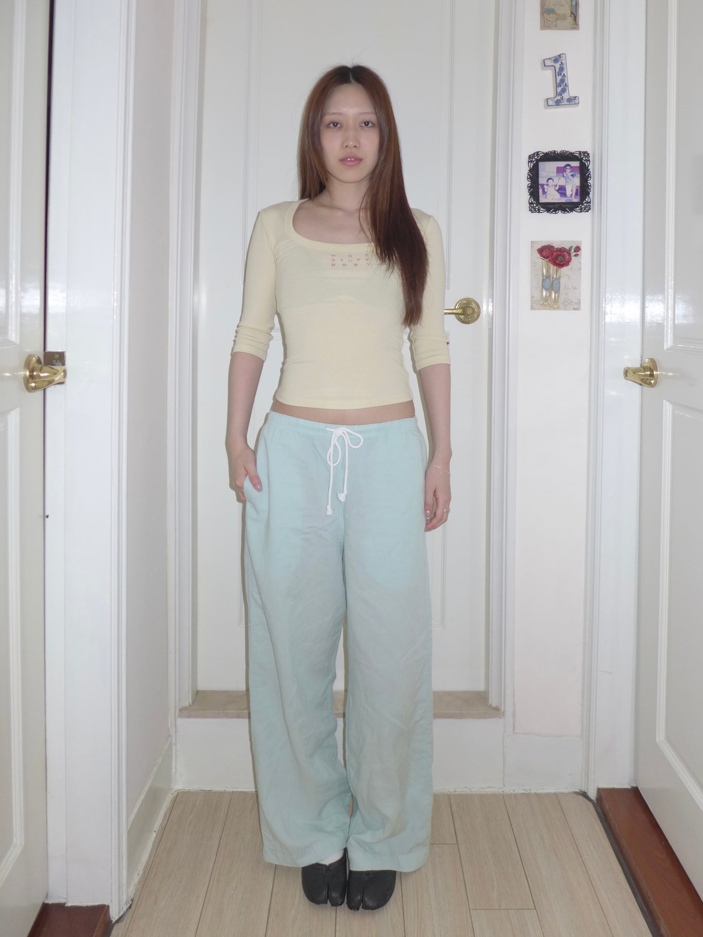 serina top(beige)