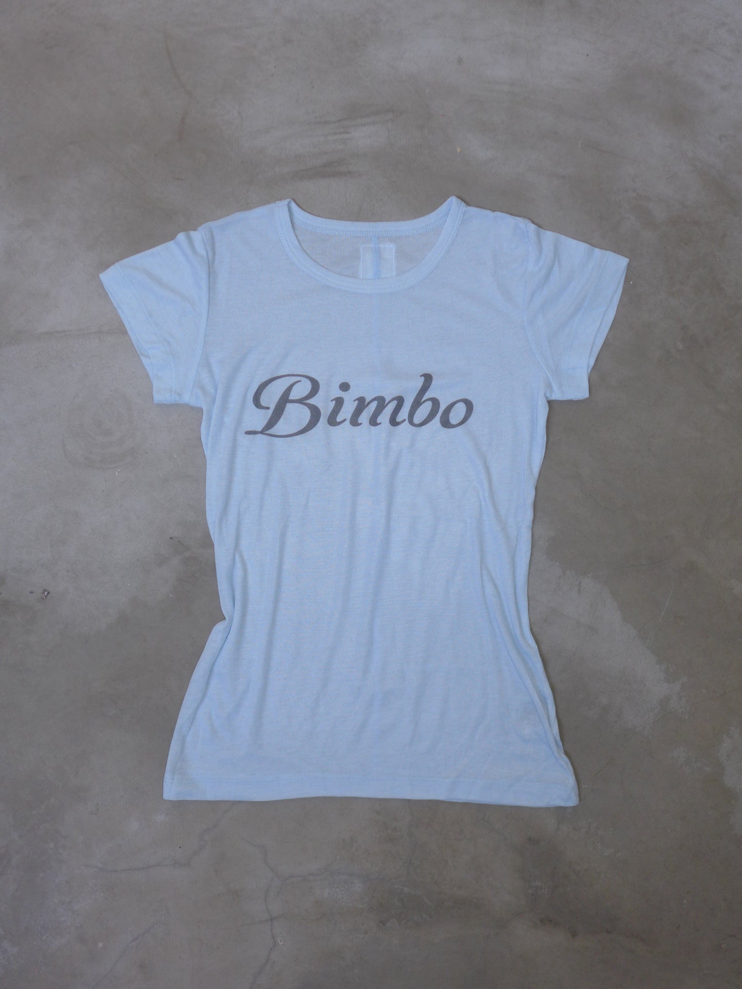 bimbo sheer tee