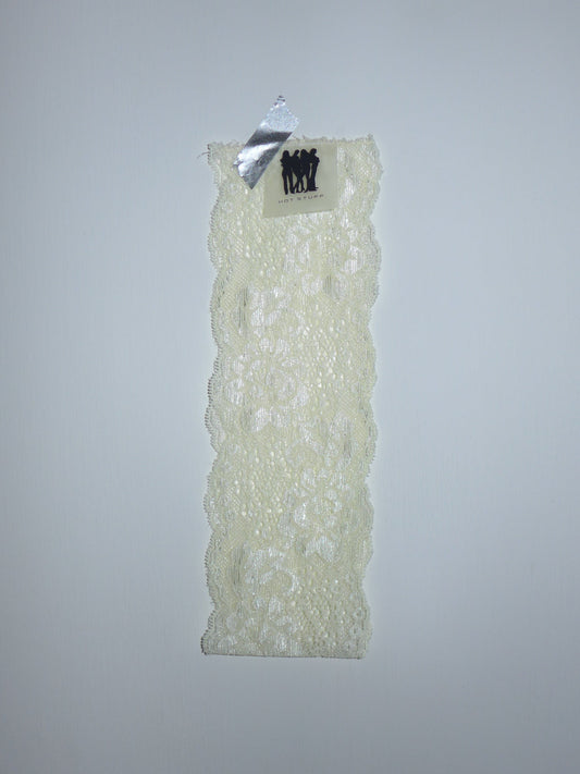 lace headband(beige)