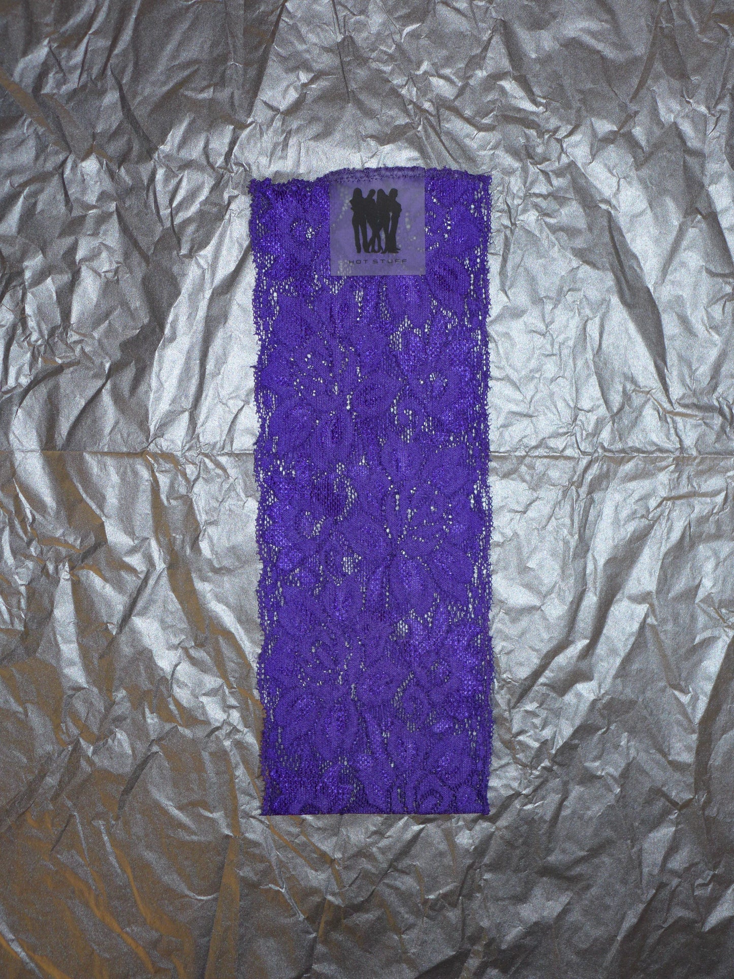 lace headband(iris purple)
