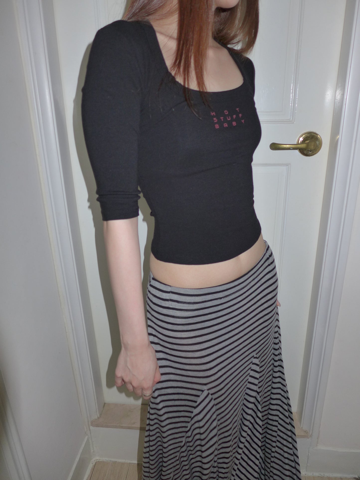 serina top(black)