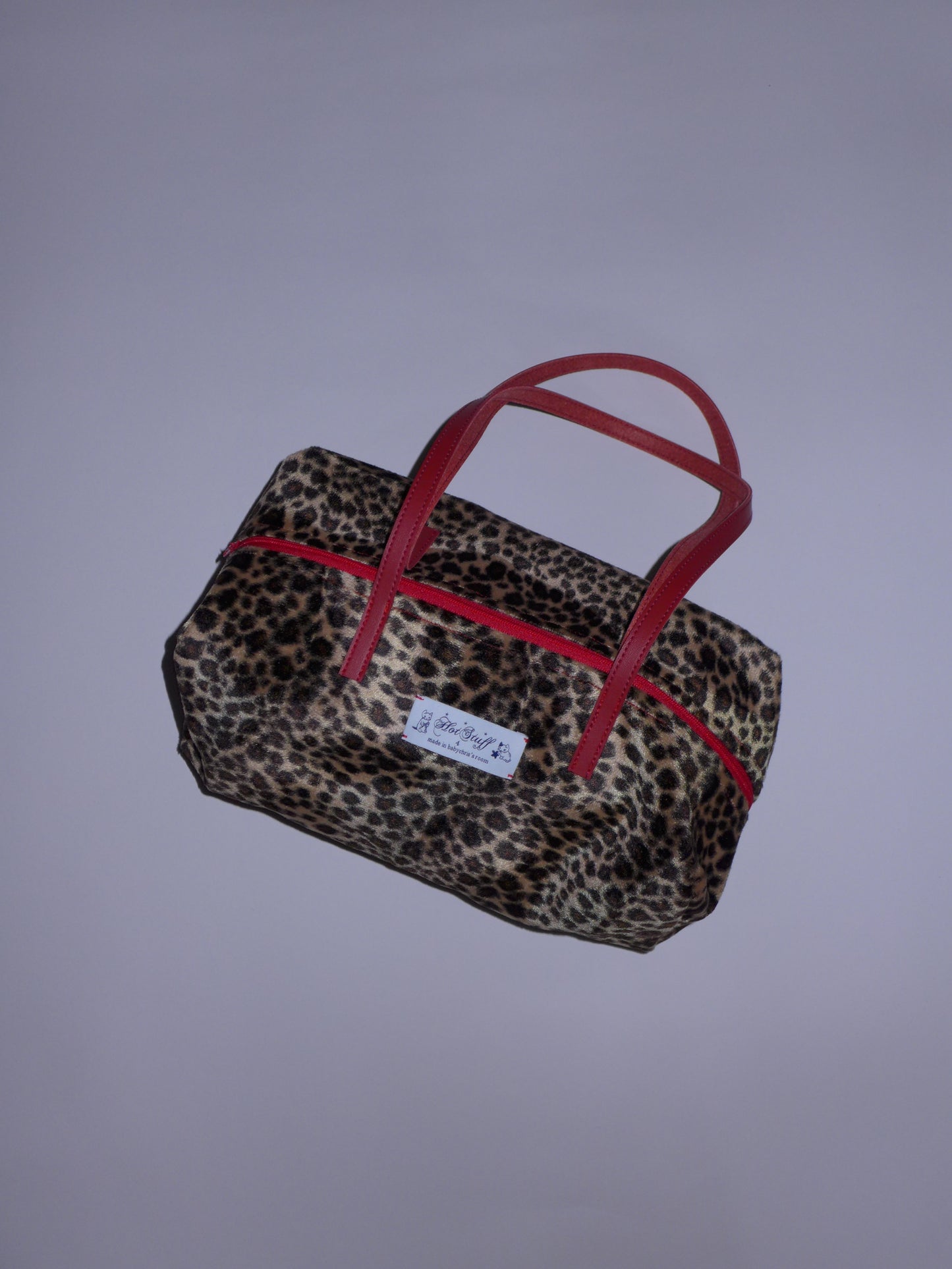 ava box bag(cheetah)