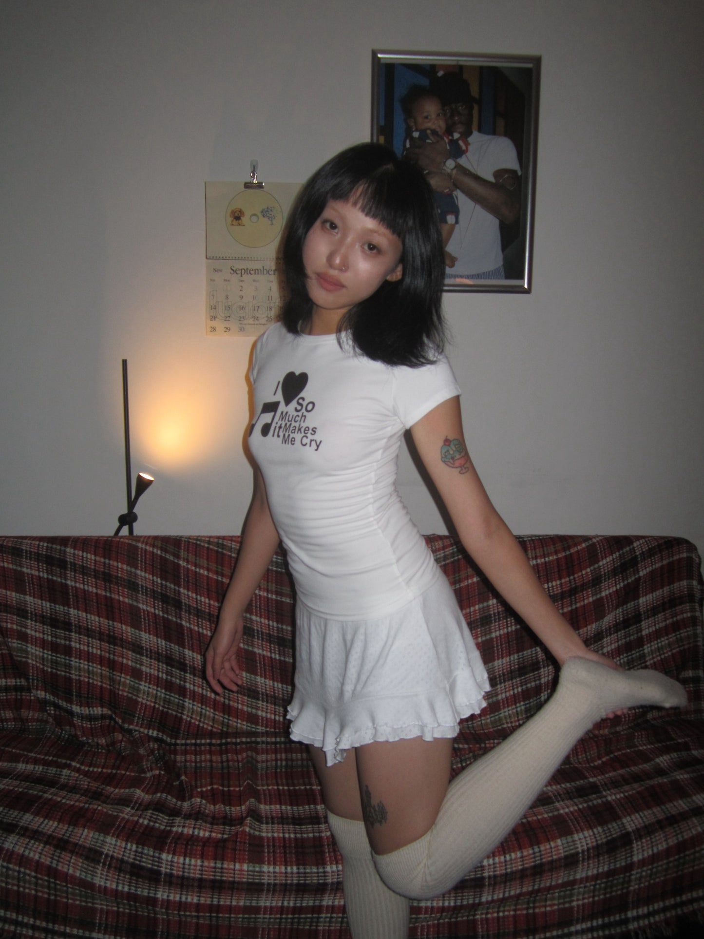 I ♥︎ music baby tee