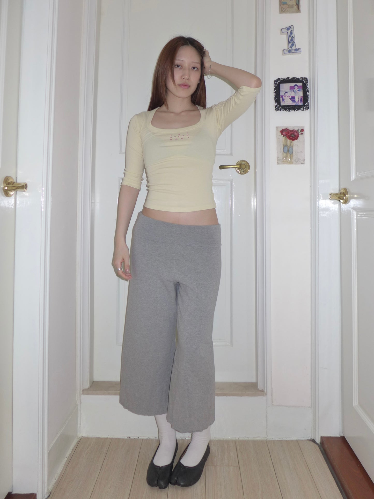 serina top(beige)