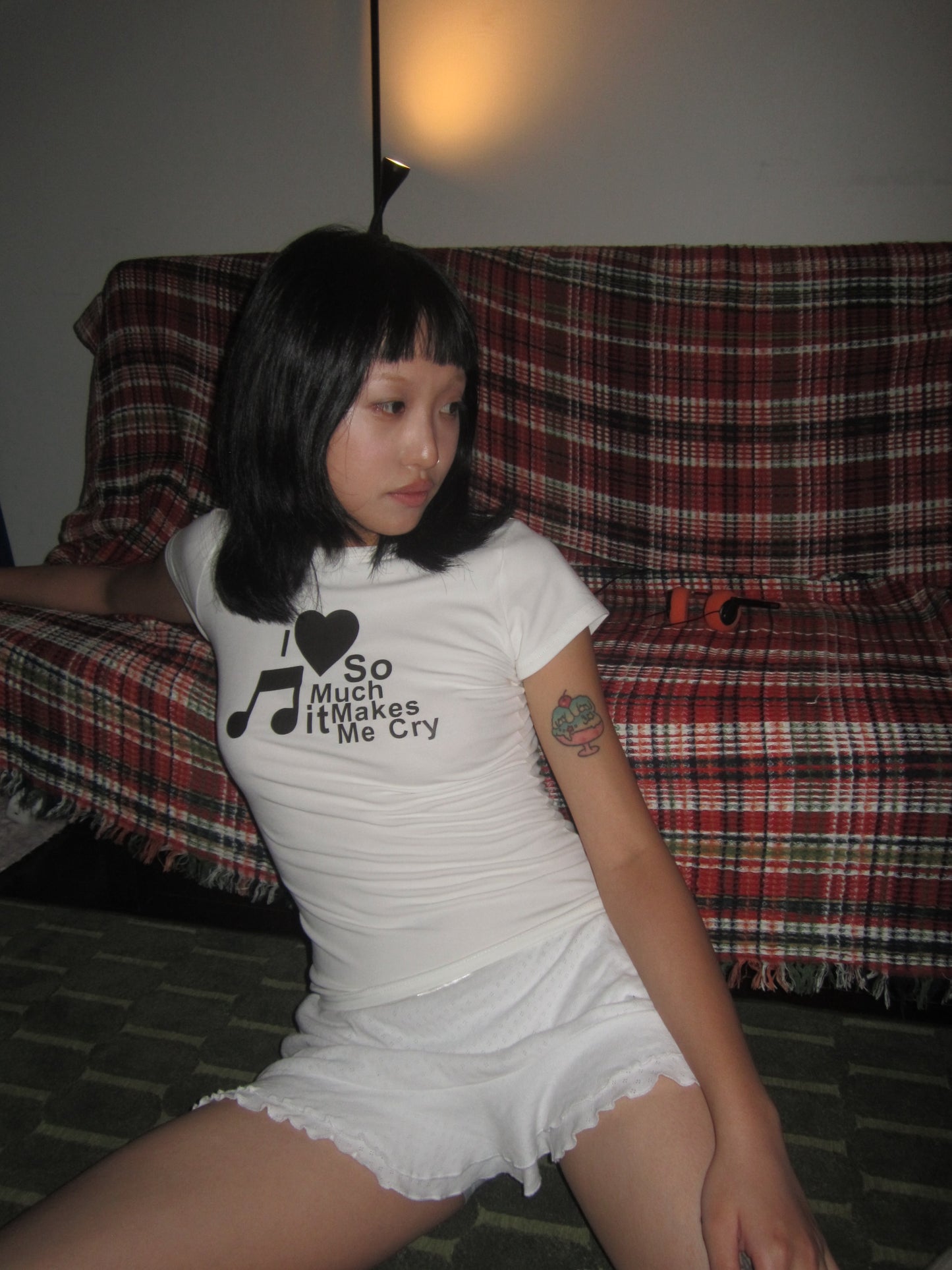 I ♥︎ music baby tee