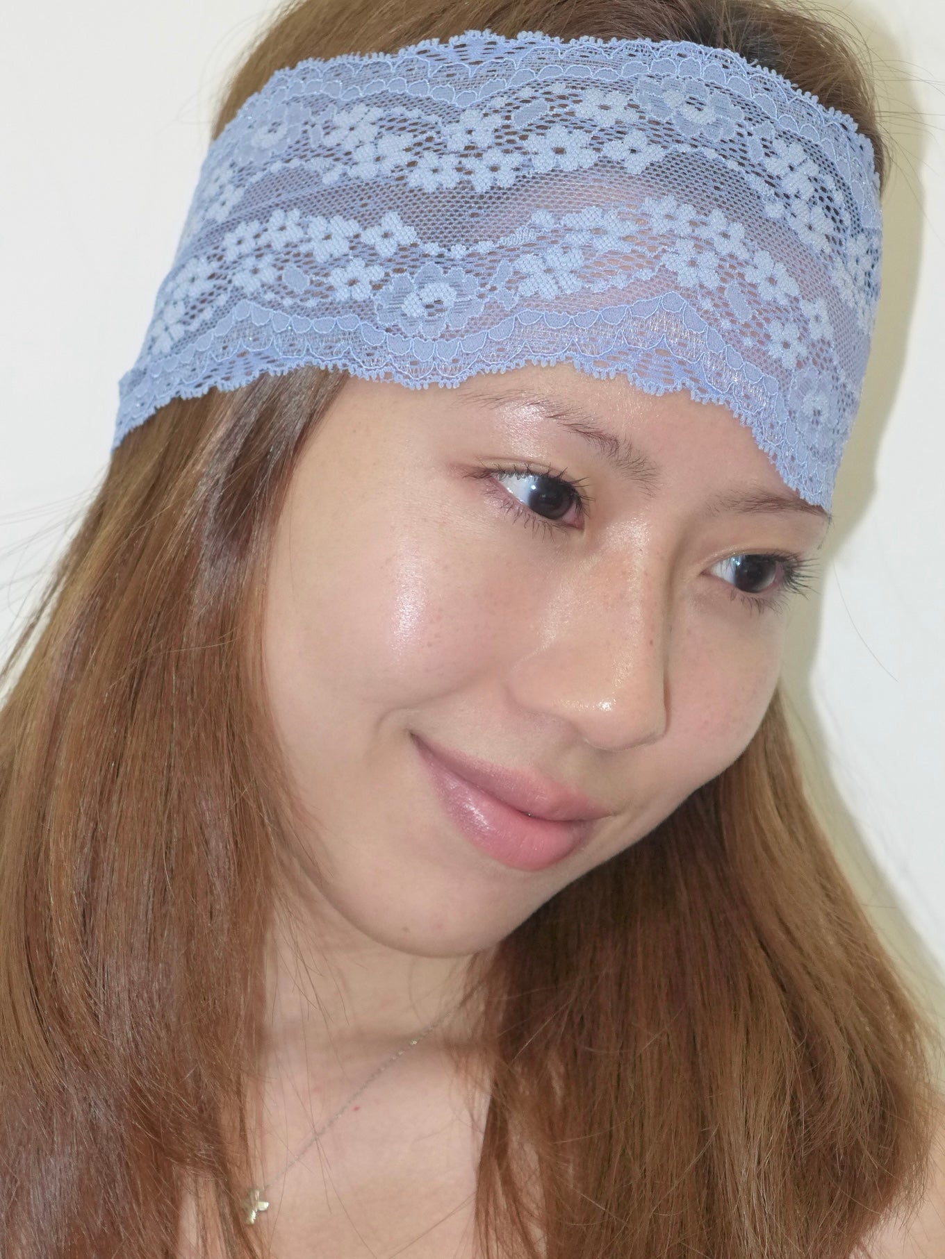 lace headband(violet)