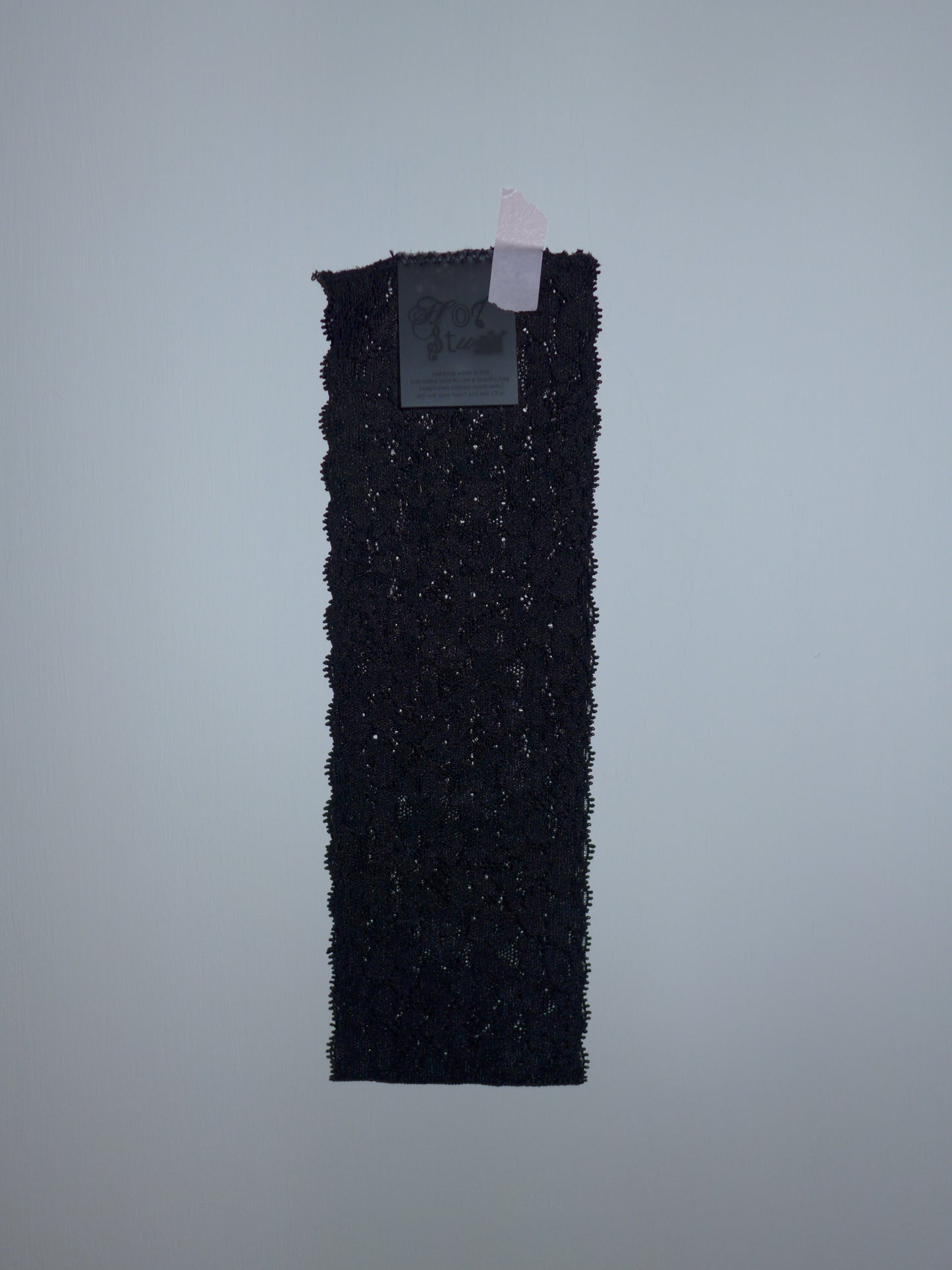 lace headband(black)