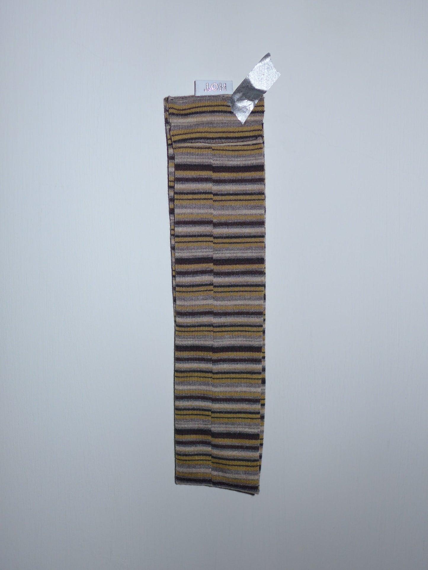 striped headband(umber)
