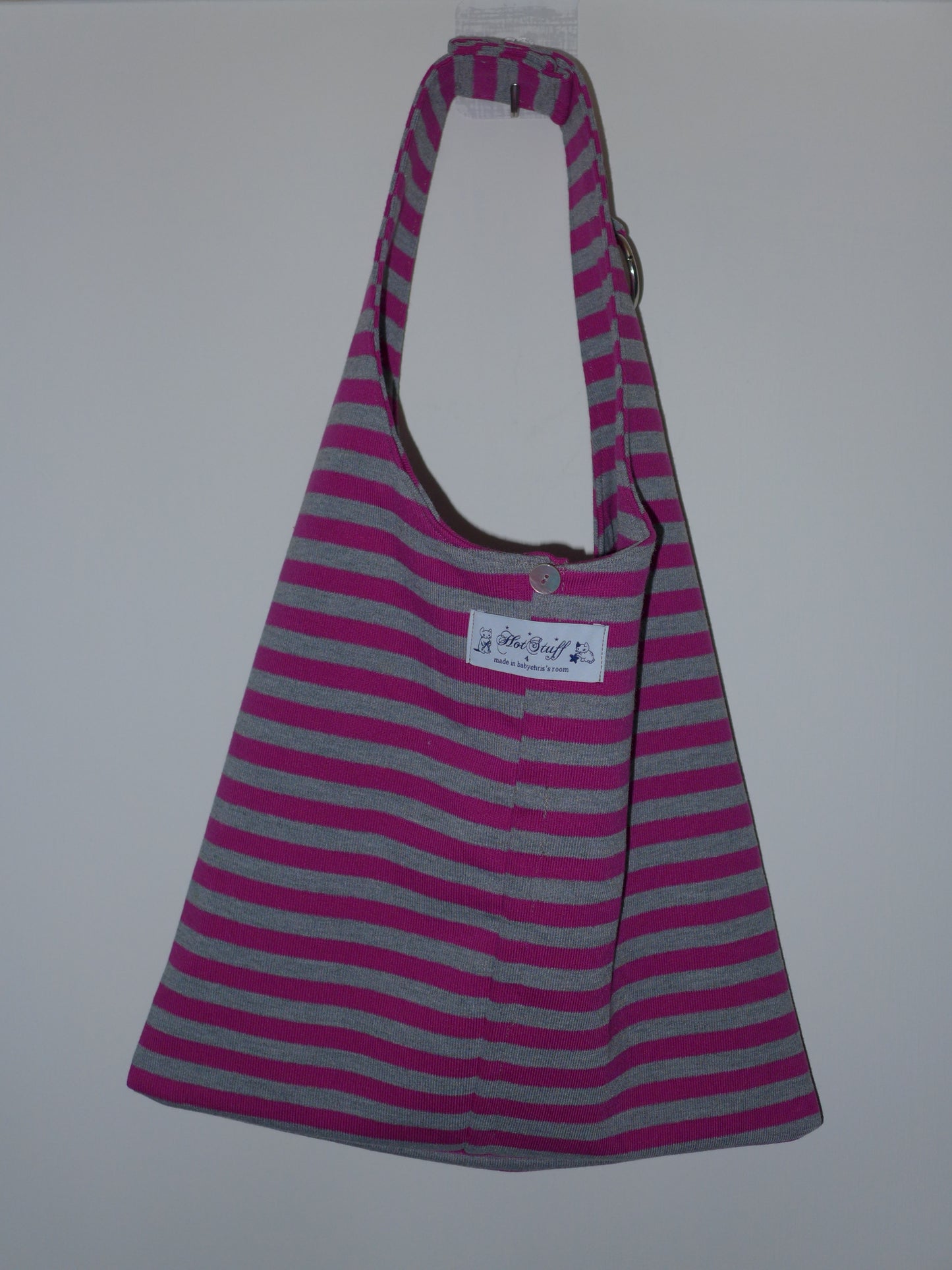lucy bag(plum&grey)