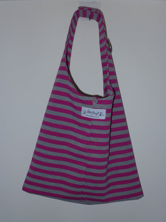 lucy bag(plum&grey)