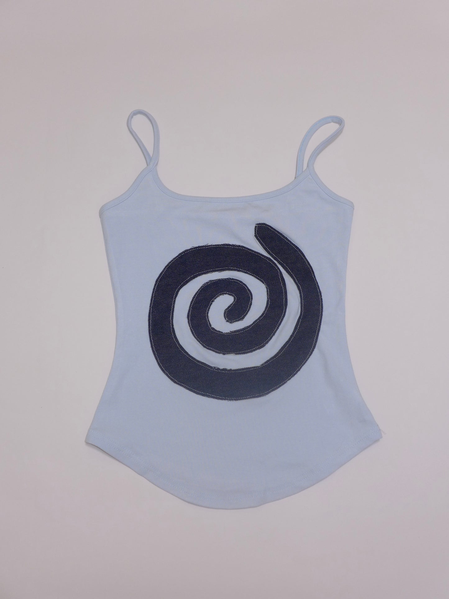 spiral tank top