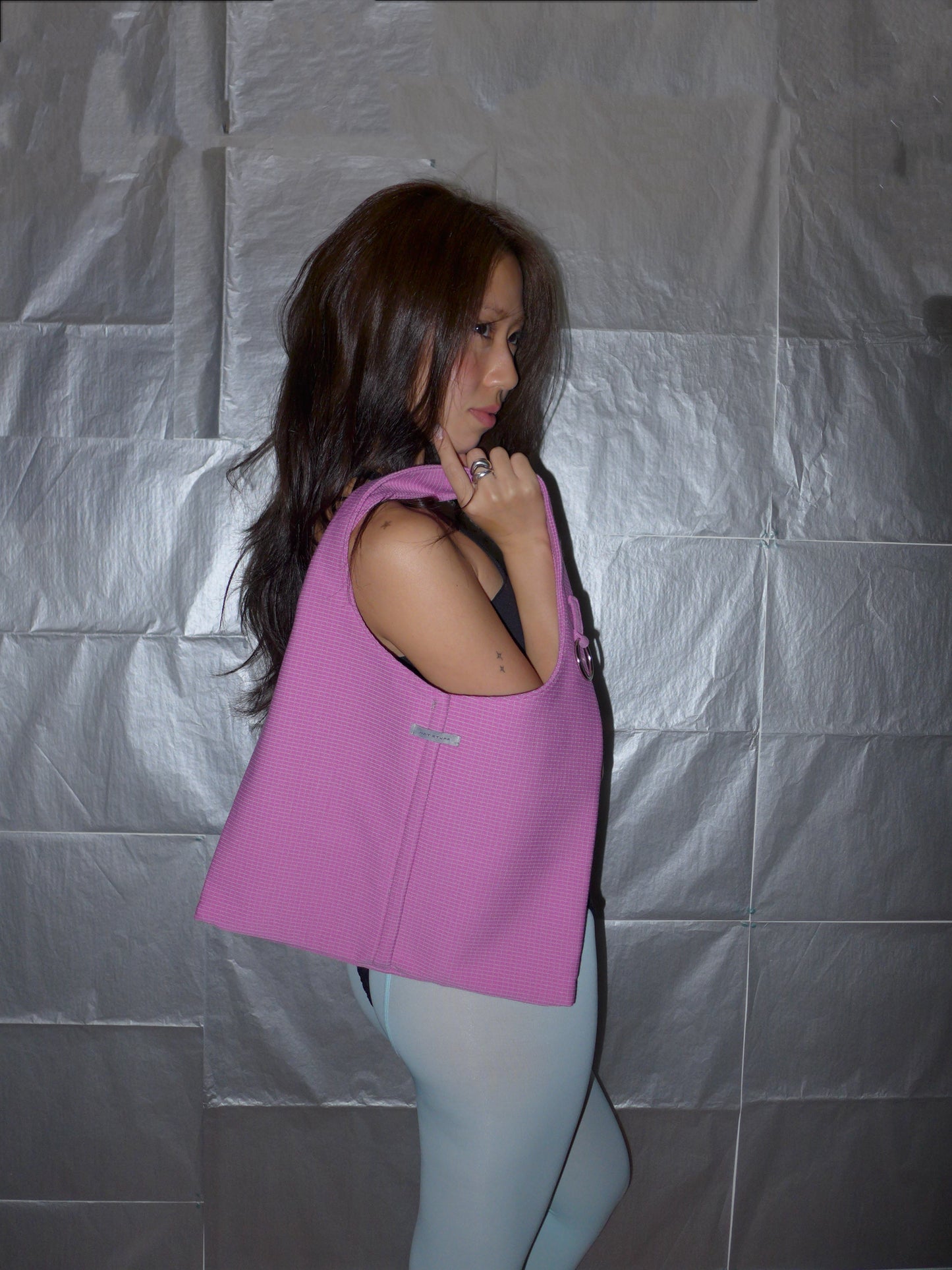 lucy bag(pink cube)